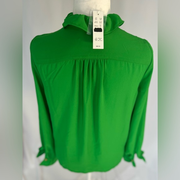 NWT J.Crew Drapey cottage top B001 - Picture 8 of 10